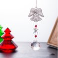 thumbnail image 3 of Atrapasueños de Ángel, bola de cristal, colgante de ventana interior, decoración de prisma, colgante de jardín, regalo, 3 of 5