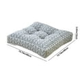 thumbnail image 2 of Mouliraty Comfortable Seat Cushion - 15.74in/40cm Square, Soft and Durable, Linen Cushion, Office Chair Cushion, Perfect for Home and Office, 2 of 6