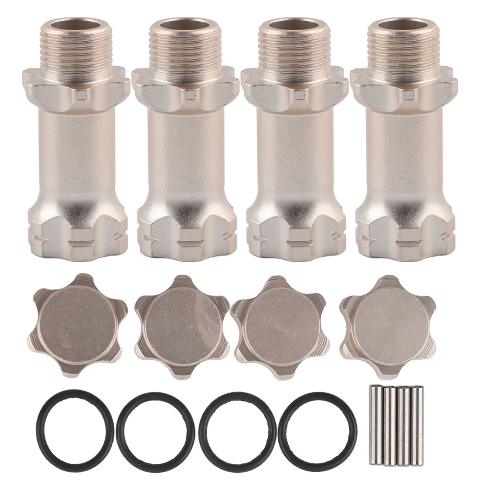 Accessoire Voiture RC Adaptateur Extension Roue RC 17mm - Élargisseur Entretoise Aluminium Pour Voiture 1/8 Entretoise Aluminium 17mm