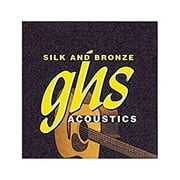 ghs silk and bronze acoustic guitar strings regular