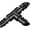 Tee-100P, variant on Drip Irrigation Elbow Fittings：50 Pieces Barbed Elbow Irrigation Parts with Sharp End Fits for 1/4 Inch Irrigation Tubing Drip Line Elbow Connectors for Garden Lawn Irrigation System