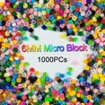 thumbnail image 2 of 1000pcs 6*6mm Pixel Art Puzzle Micro Diamond Building Blocks DIY 3D Small Brick For Children's Toy Educational Kids6MM Gao Jinjia LED, 2 of 2