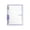 Purple, variant on Premium A5 Loose Leaf Note - Thickened Tear-Resistant Paper, Smooth Writing for s & Professionals, Durable PP Cover, Compact & Portable, Ideal for Office, & Daily Planning