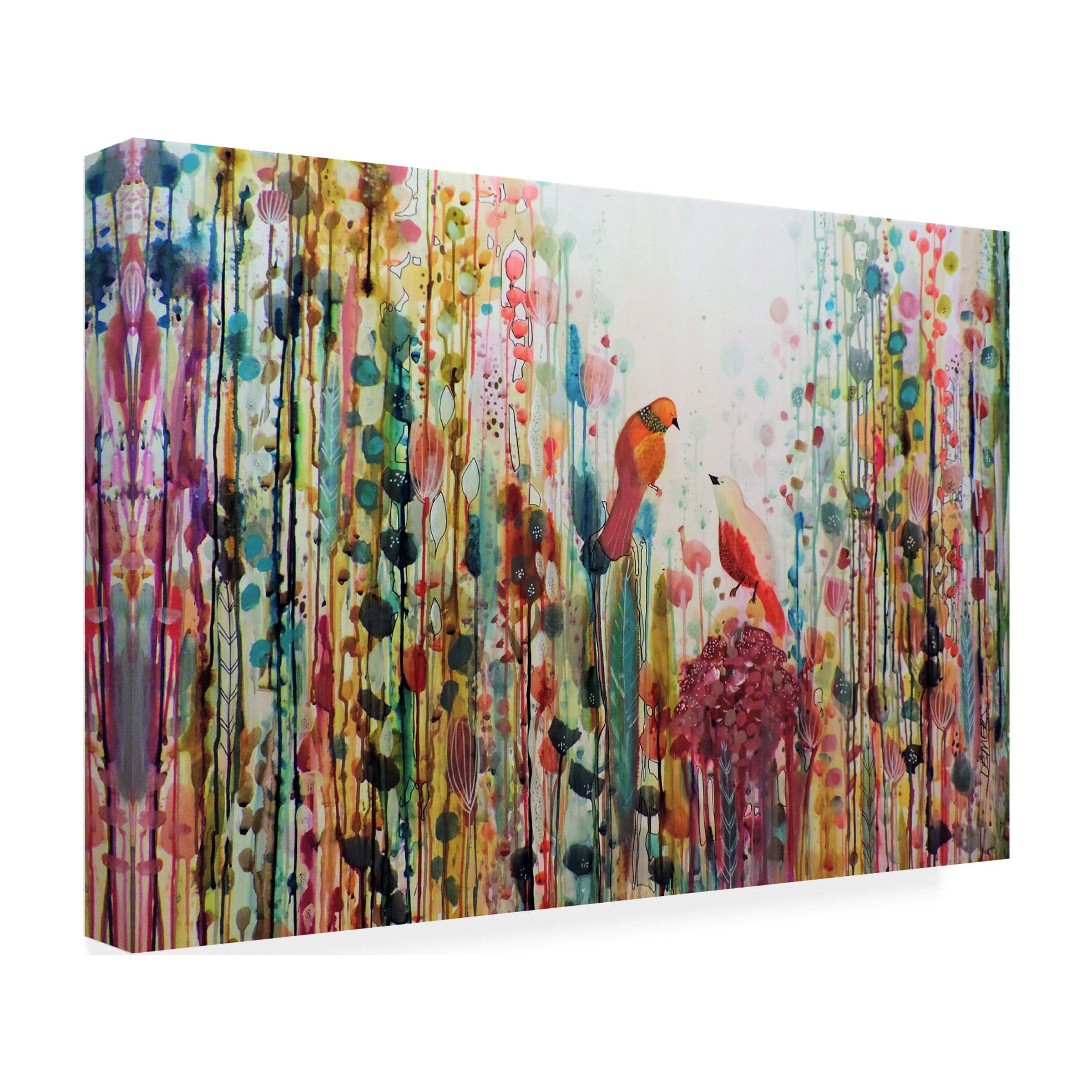 Sylvie Demers 'La Romance' Canvas Art