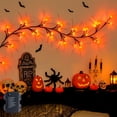 thumbnail image 1 of Guirnalda de Halloween JMEXSUSS Willow Luces de 6 pies con 8 modos, 1 of 8