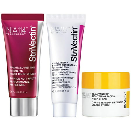 StriVectin Best Sellers Starter Trio 3-Pack Skin Care NIA114 (Best Skincare Brand For Asian Skin)
