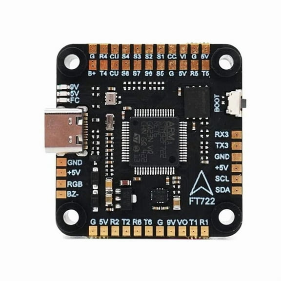 FT-F722X8 PRO Flight Controller Onboard ICM42688 Gyroscope Dual BEC 30.5x30.5mm for RC FPV Drone