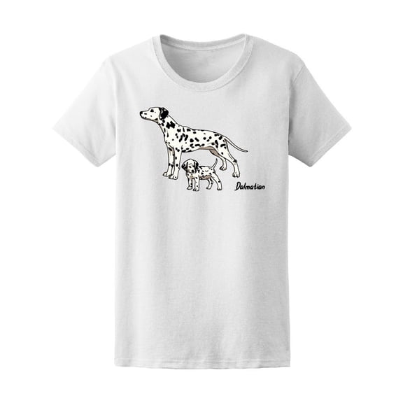 Dalmatian Father Son Tee Women's -Image by Shutterstock