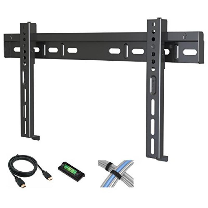 Low Profile Fixed Mount for 1742" TVs with HDMI Cable