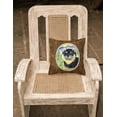 thumbnail image 2 of Carolines Treasures SS8274PW1414 Shiba Inu Fabric Decorative Pillow, 14Hx14W, multicolor, 2 of 2