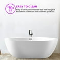 thumbnail image 4 of Vanity Art 55" x 32" Acrylic Freestanding Bathtub, 4 of 9