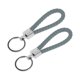 thumbnail image 1 of Llavero de Coche Único Bargains Llavero Universal con Anillo para Llaves de Fob para el Hogar Aleación de Zinc Tono Plateado Gris 2Pcs, 1 of 6