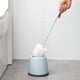 thumbnail image 4 of Cepillo de baño para esquina muerta, cepillo de limpieza de baño, mango largo, montado en la pared, azul, 4 of 8