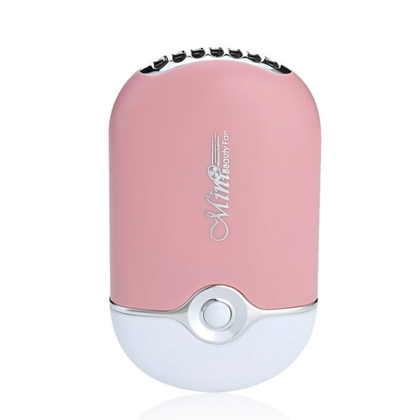 Mini ventilador para injerto de pestañas, enfriador de plantación de pestañas de mano con cuerda colgante, secador de esmalte de uñas, soplador para salón de casa, ventiladores USB rosa Advancent CE001734-01B