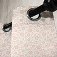 thumbnail image 4 of Ambesonne Vintage Grommet Curtain, Old Fashioned Floral, 50" x 63", Rose Pale Green White, 4 of 6