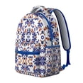 thumbnail image 3 of Boho Floral Print Students Backpack Durable and Adjustable School Bag with Artistic Sunflower and Daisy Pattern, Perfect for Student and Student, School and Travel, 3 of 6