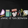 thumbnail image 3 of CafePress - Weapons Of Math Destruction Long Sleeve Dark T Shi - Long Sleeve Dark T-Shirt, 3 of 4