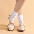 thumbnail image 6 of Socks Women, Long Winter Thigh High Boot Scrunch Socks, Warm Soft Slouchy Socks for Women Size 5-11, 6 of 7
