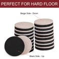 thumbnail image 4 of Almohadillas de fieltro Yelanon para alfombras Furniture Sliders, 20 unidades, 9 cm, 4 of 7