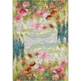 thumbnail image 2 of Unique Loom Outdoor Botanical Collection Area Rug - Verdant (4' 1" x 6' 1" Rectangle Multi/Green), 2 of 9