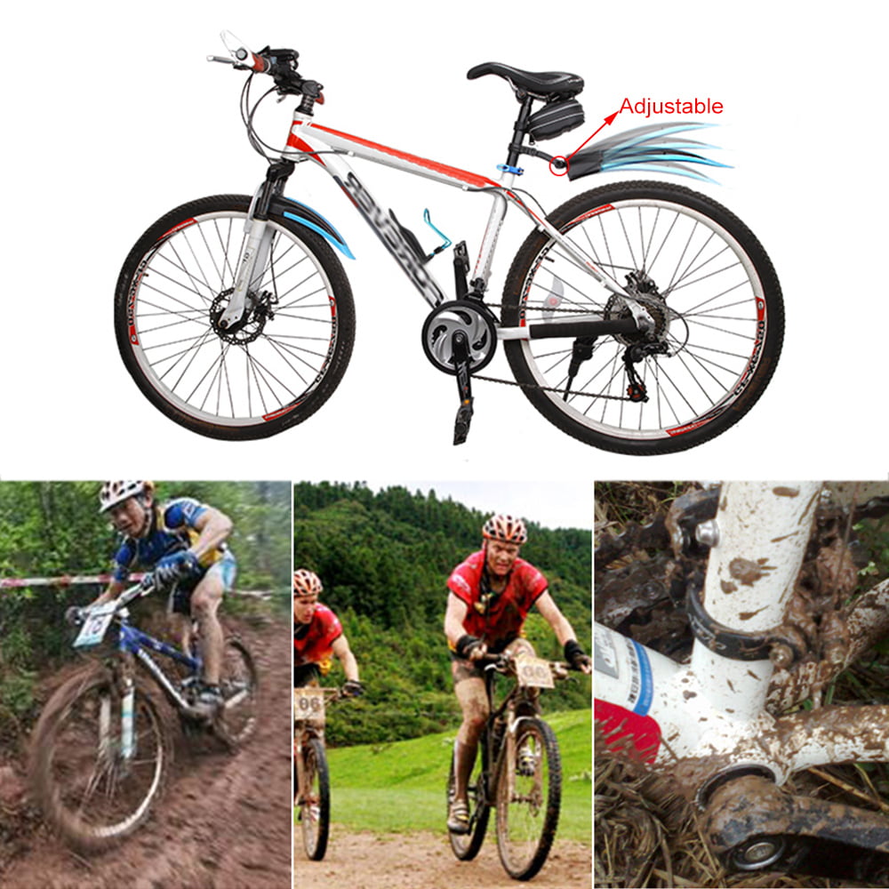 Details about   Carbon Fiber Mountain Bike Bicycle Cycling Tire Front/Rear Mud Guards Mudguard