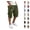 19# Army Green, variant on Men's Casual Workwear Drawstring Pocket Shorts