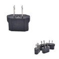 thumbnail image 3 of 4pcs Eu Euro Europe To Us Usa Power Jack Wall Plug Converter Travel Adapter New Hfmqv, 3 of 5
