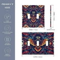 thumbnail image 2 of Yayeee Toggle Light Switch Wall Plate 3-Gang 6.37"x4.48" Decorative Outlet Cover, Geometric Eagle, 2 of 7