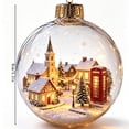 thumbnail image 2 of JHRGJIO Glowing Christmas Story Ornament, Light-Up Mini Holiday Scene Accent, Warm LED Light for Home Display Christmas Decorations Winter Decor Tabletop Decoration, 2 of 6