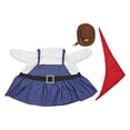 thumbnail image 3 of AZXY Porch Goose Outfit, Fits 23 Inch Porch Goose Statue, Goose Costume, Goose Clothes for Cement Plastic Goose, Duck Goose Clothing, Outdoor Sculpture Decor for Yard Patio Front Porch Garden, 3 of 8