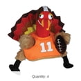 thumbnail image 5 of 4 Pack Beistle Thanksgiving Plush Touchdown Turkey Hat, 5 of 6