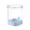 Light Blue, variant on Detachable Fruit Slicer & Dicer, Stainless Steel Strawberry Slicer with Lid, Hand Press Kitchen Tool Manual Carrot Chopper and Cutter, Portable Slicer for Home Cooking Kitchen Gadgets, Pink