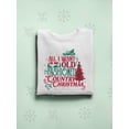 thumbnail image 3 of Old-Fashioned Country Christmas Women's Sweatshirt, 3 of 4