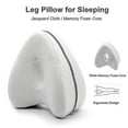 thumbnail image 5 of Heart Shaped Orthopedic Sleeping Pillow For Legs Wedge Cushion With Knee Support Sciatica Pads Body, 5 of 5