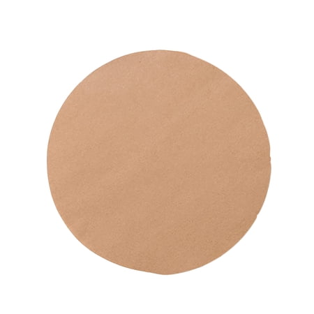 TOP-MAX 100PCS Raw Wood Pulp Greaseproof Paper Air Fryer Paper Liners Reusable
