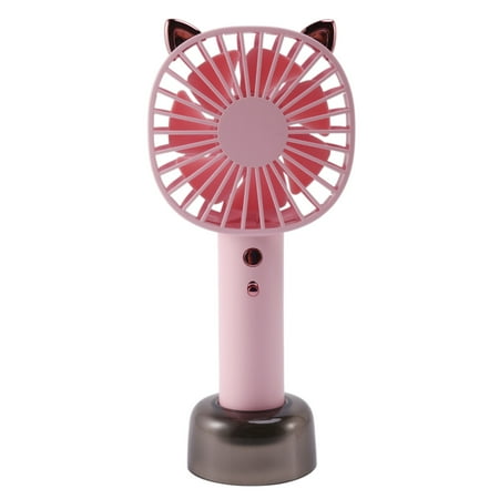

Pink Summer Portable Small Fan Creative Personality Cute Fan