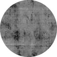thumbnail image 1 of Ahgly Company Indoor Round Abstract Gray Modern Area Rugs, 8' Round, 1 of 4