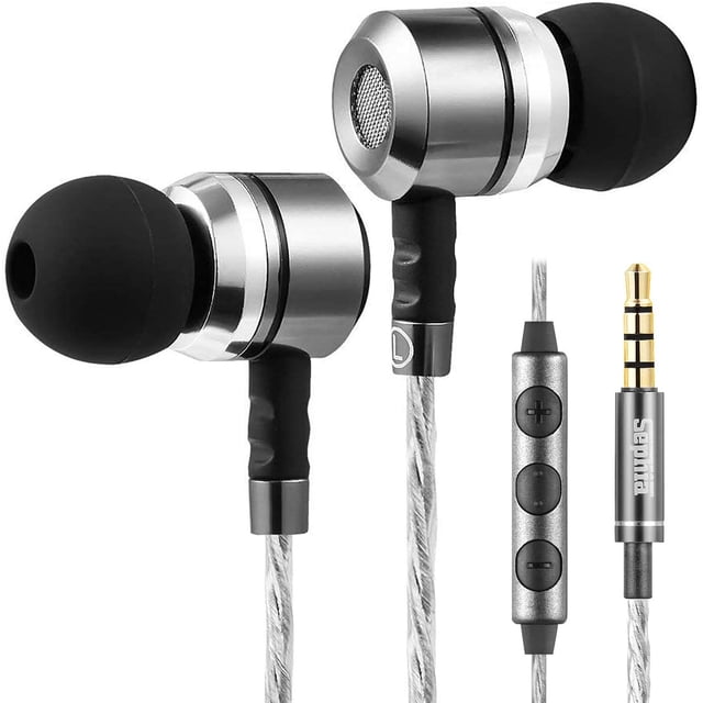 Auriculares Sephia SP3060VC con micrófono y aislamiento de ruido graves mejorados