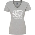 thumbnail image 3 of Inktastic Inspirational Quote in a World You Can Be Anything Be Kind Women's V-Neck T-Shirt, 3 of 5