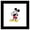 Black Framed Version, variant on Gallery Pops Disney Mickey Mouse - Mickey Mouse Wall Art, Unframed Version, 12" x 12"