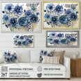 thumbnail image 4 of Designart "Blue beautying Cornflowers Pointillism I" Floral Canvas Wall Art, 4 of 5