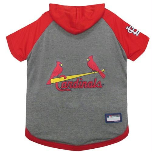 St. Louis Cardinals Pet T-Shirt à Capuche - Large