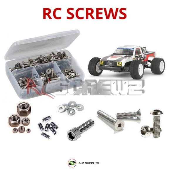 RCScrewZ Stainless Screw Kit tam093 for Tamiya Stadium Blitzer 2010 #58482 RC Car | SET