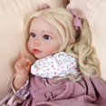 thumbnail image 2 of Muñeca Reborn Babeside, realista, 50 cm, cuerpo suave, niña de 3 años o más, 2 of 7
