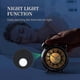 thumbnail image 3 of 4 Inches Twin Bell Extra Loud Alarm Clock With Backlight, Battery Operated,silent Non Ticking, For Heavy Sleepers, Bedroom, Bedside Table, 3 of 5