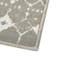 thumbnail image 6 of Unique Loom Outdoor Trellis Collection Area Rug - Cardak (7' 10" x 10' Rectangle Gray/Ivory), 6 of 7