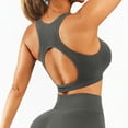 thumbnail image 3 of MEICHEN Solid Breathable Fitness Sports Bra Wireless Push Up Bralettes Womens No Show Underwer Summer Clothes Fall Fashion Essentials, 3 of 3