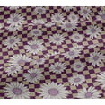 thumbnail image 5 of oneOone Viscose Jersey Purple Fabric Sunflower Floral Diy Clothing Quilting Fabric Print Fabric By Yard 60 Inch Wide, 5 of 5