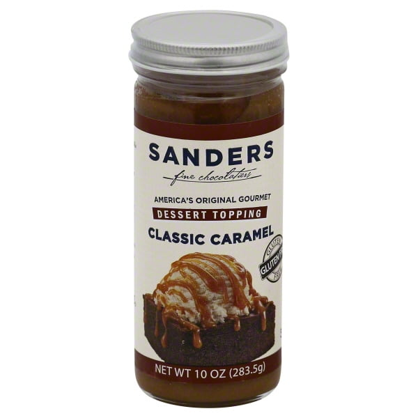 Sanders Classic Caramel Dessert Topping, 10 Oz.