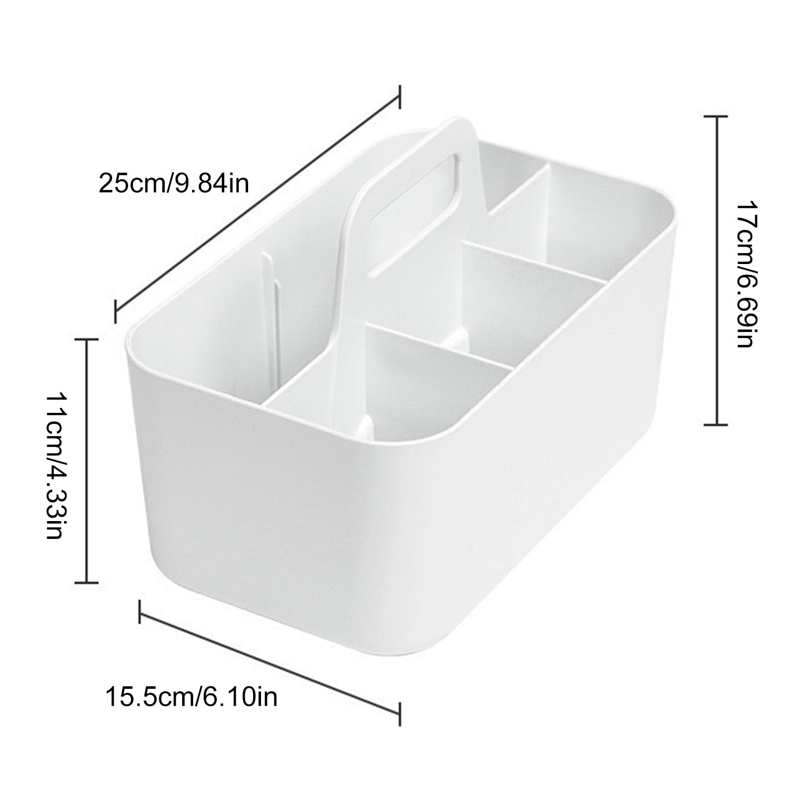 Home Textile Storage Multifunctional Stackable Organizer with Handles for Cleaning Craft Handbag Table Art and Storage Room Makeup Rectangular